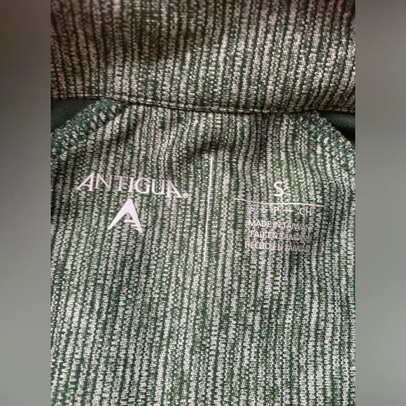 Green Bay Packers Antigua 1/4 Zip-Up Pullover Jacket men’s Size S women’s sizeM - Picture 6 of 9